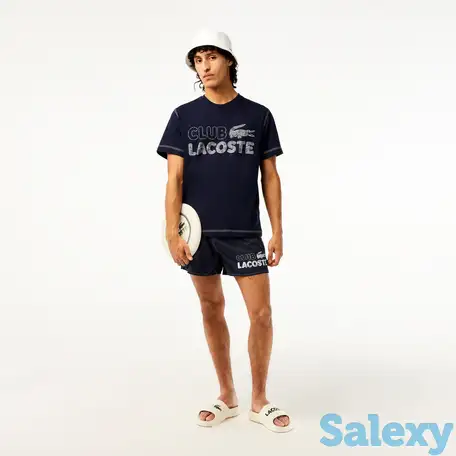 Мужские плавки lacoste quick dry со встроенной подкладкой, фотография 1