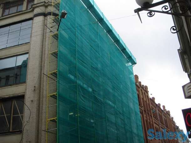 Сетка для укрытия строительных лесов., фотография 1