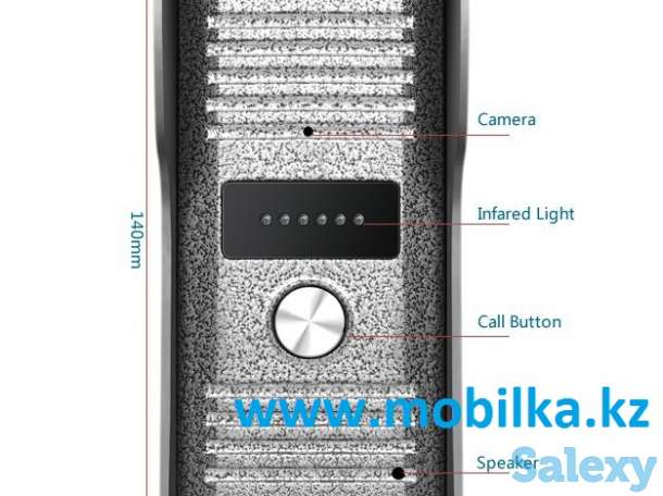 Продам Вызывная видео панель для видеодомофона, модель 666H, фотография 1