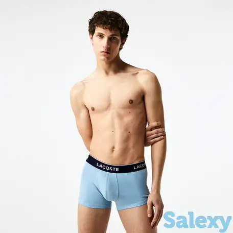 Мужское нижнее бельё lacoste (3 шт.), фотография 1