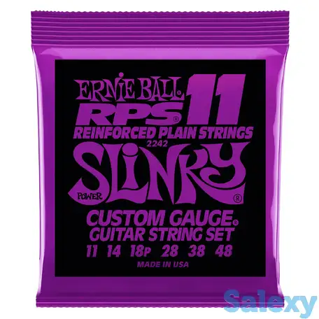 Струны для электрогитары ernie ball power slinky p02242, фотография 1