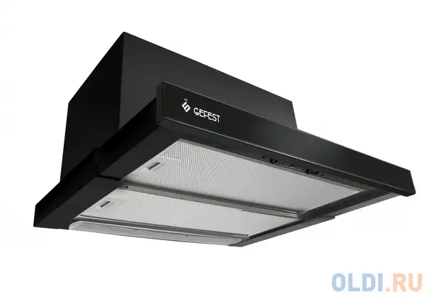 Вытяжка встраиваемая gefest во 4501 к23 черный, фотография 1