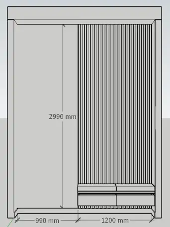 Разработка мебели в программе SketchUp, фотография 6