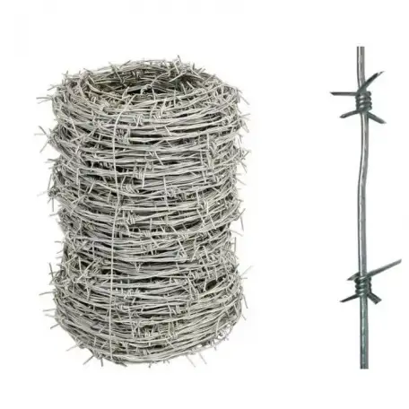 Колючая однорядная проволока Диаметр: 2; 2,8; 1,6... мм, Покрытие: оцинкованная; без покрытия, ГОСТ: 285-69, фотография 1