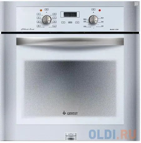 Электрический шкаф gefest 622-02 с серебристый, фотография 1