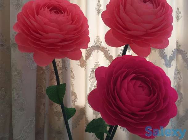 Бумажные цветы, фотография 2