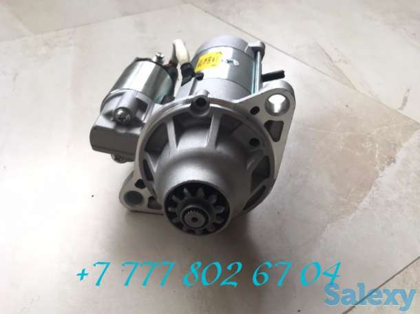 Стартер на колесный экскаватор Hyundai140W, фотография 2