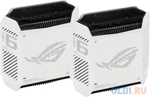 Asus rog gt6(b-2-pk)//2 access point /802.11ax, 574 + 4804mbps, 2,4 +, фотография 1