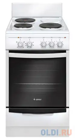 Электрическая плита gefest 5140-00 0031 белый, фотография 1