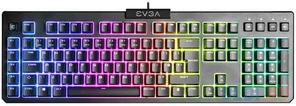 Клавиатура evga keyboard z12 black usb, фотография 1