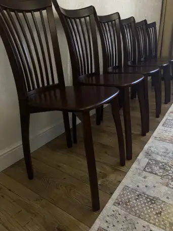 Продам стулья 6 штук для кухни или гостиной, фотография 1