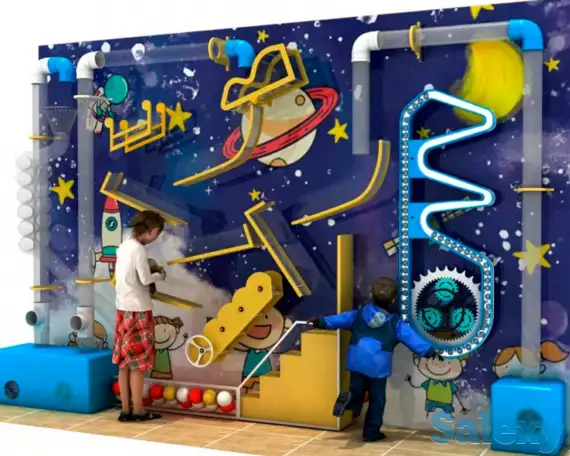 Детская интерактивная игровая стена, фотография 4