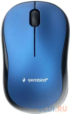 Мышь беспроводная gembird musw-265 синий usb + радиоканал, фотография 1