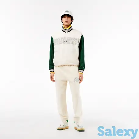 Мужские спортивные штаны lacoste relaxed fit из хлопка, фотография 1