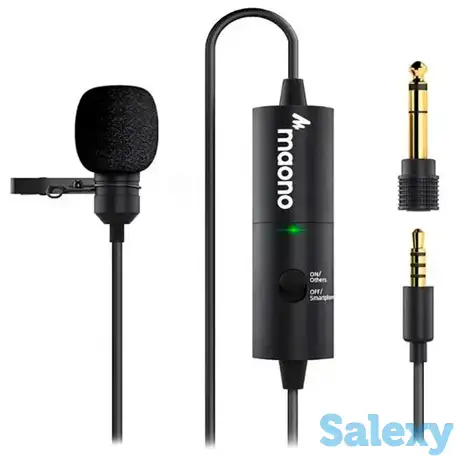 Петличный микрофон maono au-100r, фотография 1