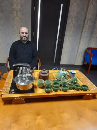 Занятия Цигун и Ушу по вечерам в Астане, в старом городе., фотография 5