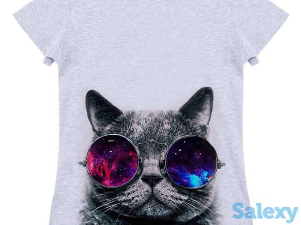 Футболки с цифровой печатью. Нанесение на футболки цифровой печати Вашего рисунка., фотография 1