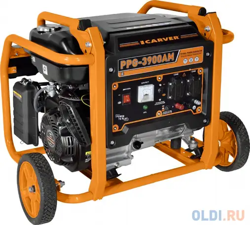 Генератор carver ppg- 3900аm 2.8квт, фотография 1
