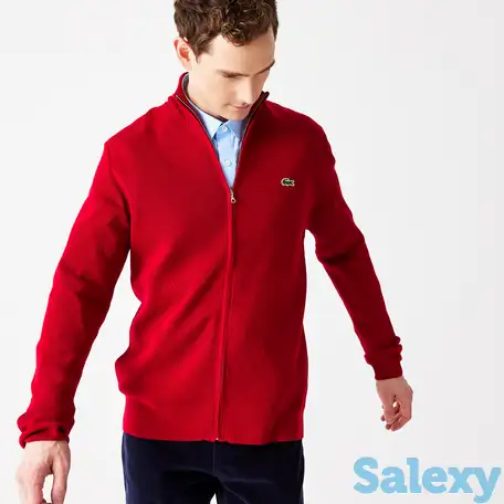 Мужской свитер lacoste на молнии, фотография 1