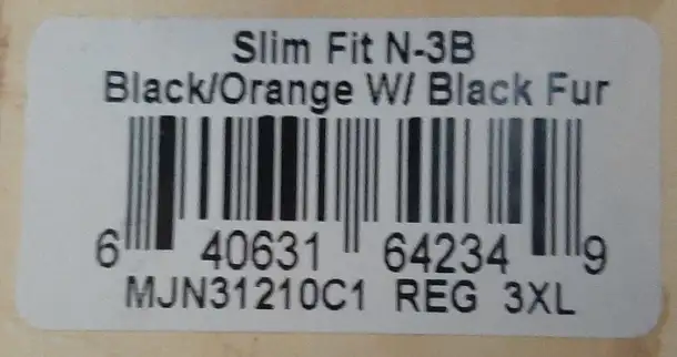 Продам Зимняя куртка-парка Аляска Alpha Industries SLIM FIT N-3B BlackOrange, фотография 3