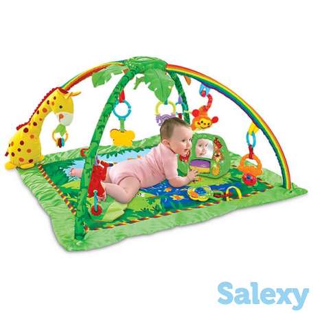 Развивающий коврик Funkids Delux Play Gym Giraffe, фотография 3