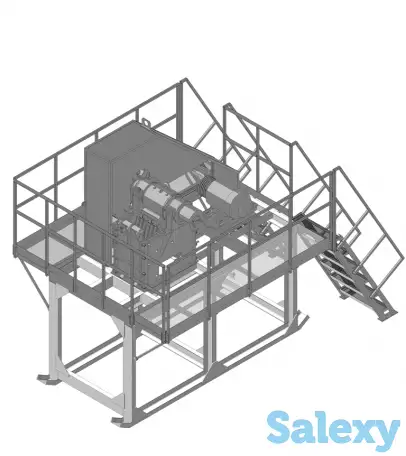 Агрегат дробления щековый АДЩ  210 (ЩДС 2,5х4), фотография 1