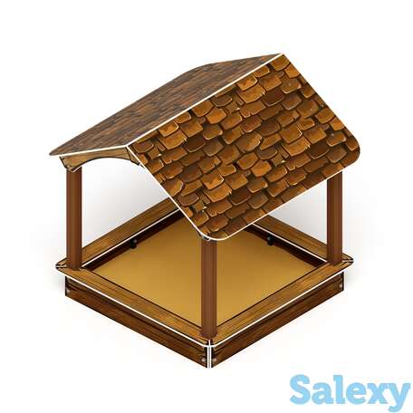 Песочный дворик домик ио 6.01.02-01, фотография 1