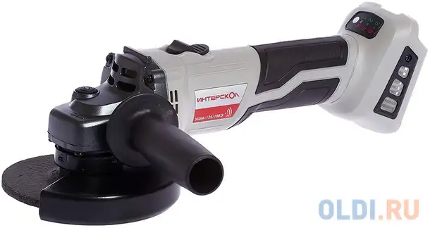 Углошлифовальная машина интерскол ушм-125/18вэ 125 мм картон, без аккум. и зу, фотография 1