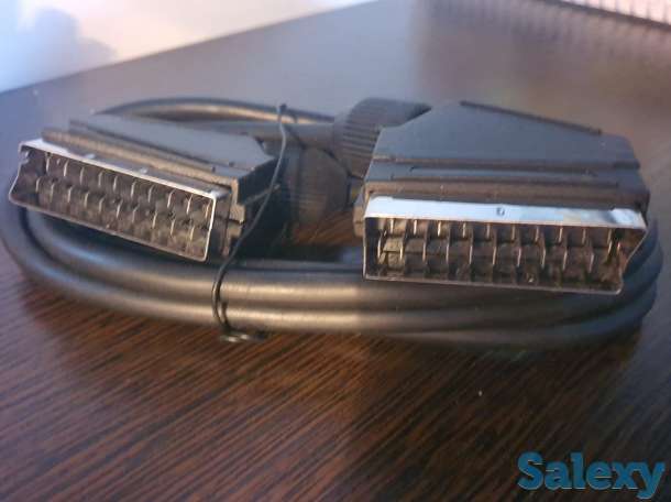 Аудио-видео кабель SCART- SCART шнур провод Скарт, фотография 1