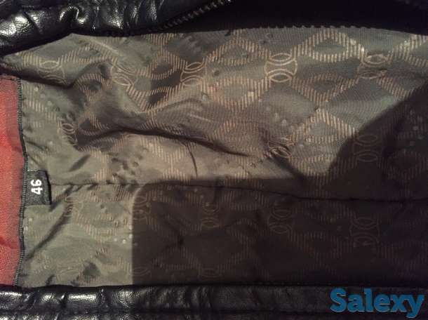 Мужская кожаная куртка Размер S, фотография 2