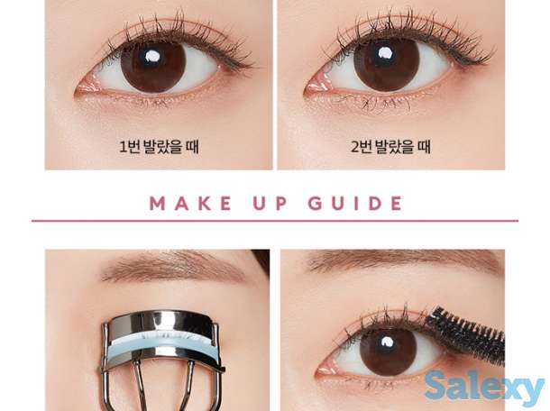 Тушь для ресниц missha ultra powerproof mascara curling & slim, цвет #03 rosy brown | розово-коричневый, фотография 3