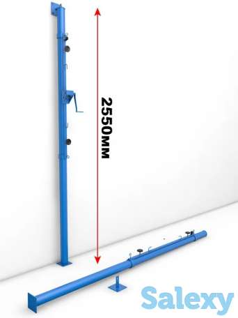 Стойки волейбольные пристенные, фотография 1