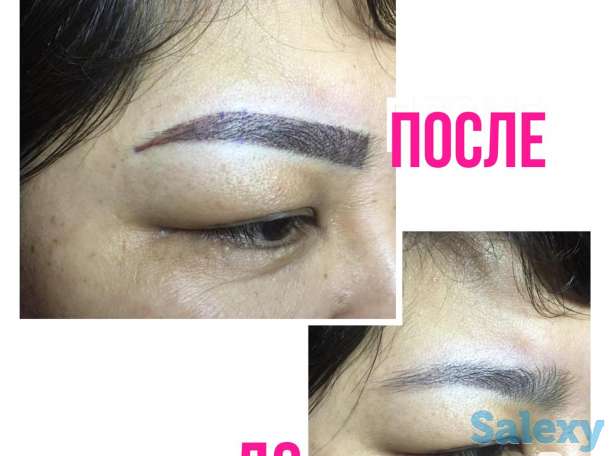 Перманентный макияж бровей. Теневая растушевка, фотография 7