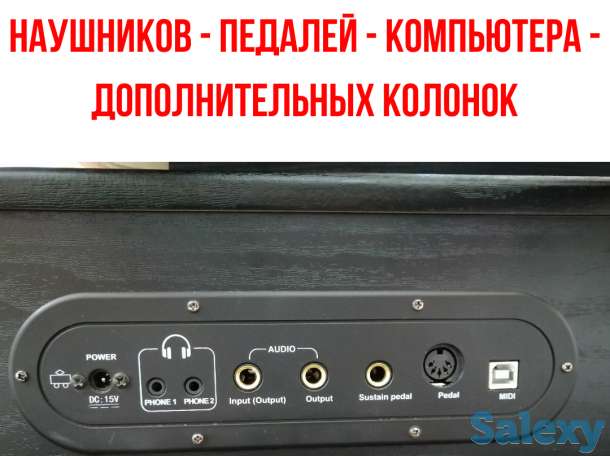 Акция! Цифровое фортепьяно со встроенной молоточковой системой, фотография 5