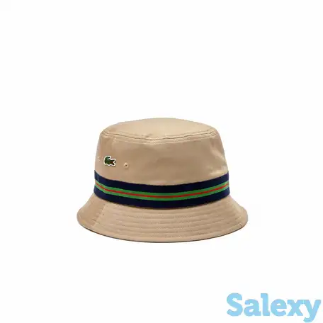 Панама lacoste unisex из хлопка, фотография 1