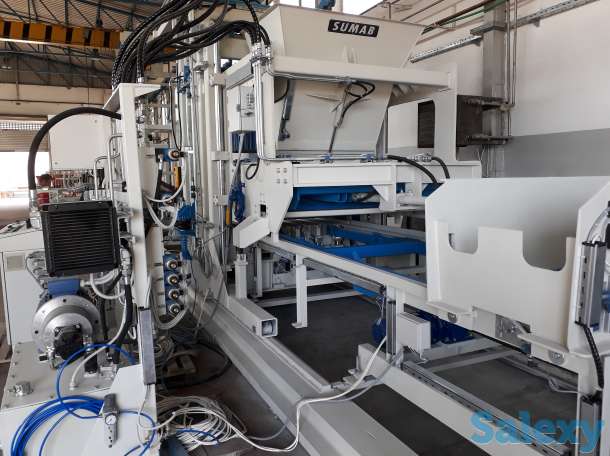 Вибропресс для блоков, плитки, бордюров Sumab R-500, фотография 1