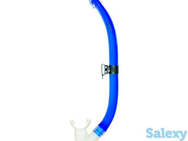 Трубка для плавания mares hydrex j - цв.черный, заг.прозрачный, фотография 1