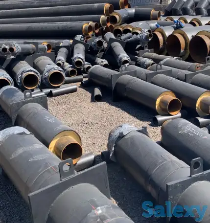 Труба ППУ в ПЭ и ОЦ оболочке, фотография 2