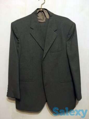 Тройка, мужской костюм (пиджак, жилет, брюки), фотография 1