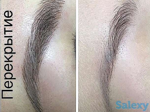 Микроблейдинг. Перекрытие Татуажа без удаления, фотография 9