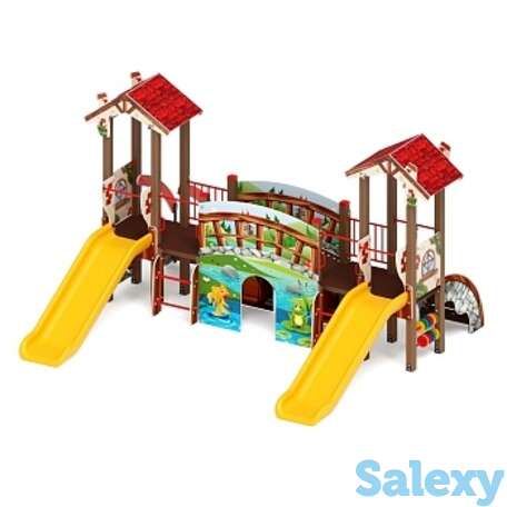 В гостях у сказки - дик 1.05.01 - игровой комплекс h=900, фотография 1