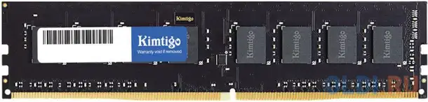 Память ddr4 16gb 2666mhz kimtigo kmku16gf682666 rtl pc4-21300 cl19 dimm 288-pin, фотография 1