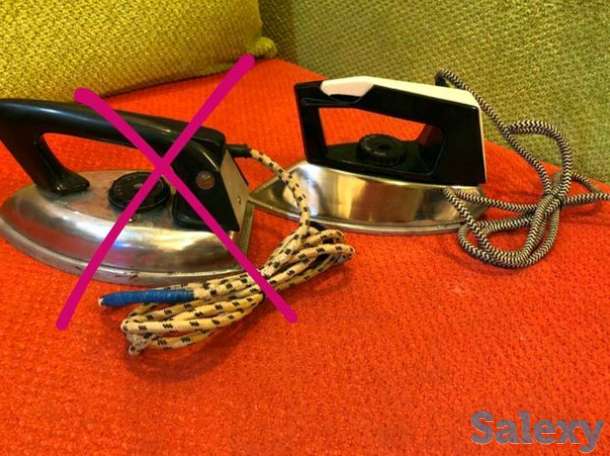 Продам советские утюги тяжёлые греют хорошо и отпаривают в хорошем сос, фотография 1