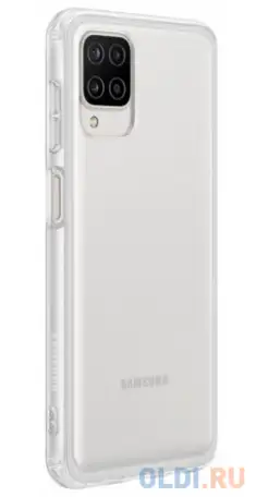 Чехол (клип-кейс) samsung для samsung galaxy a12 soft clear cover прозрачный, фотография 1