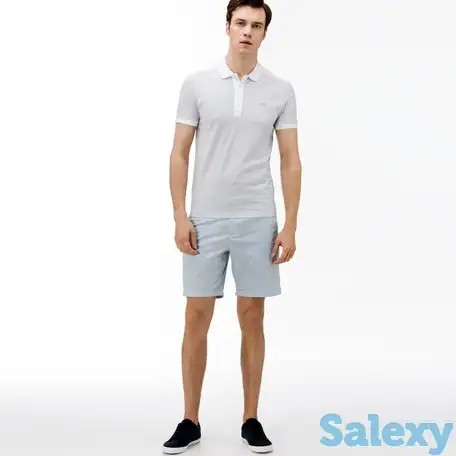 Мужские шорты- шорты lacoste slim fit, фотография 1