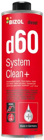 2351 bizol промывка дизельных систем diesel system clean+ d60 (1л), фотография 1
