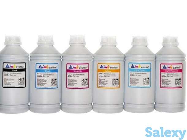 Комплект экосольвентных чернил inksystem 1000 мл (6 цветов), фотография 1