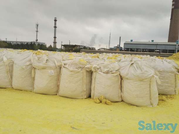 Сера техническая газовая комовая, фотография 1