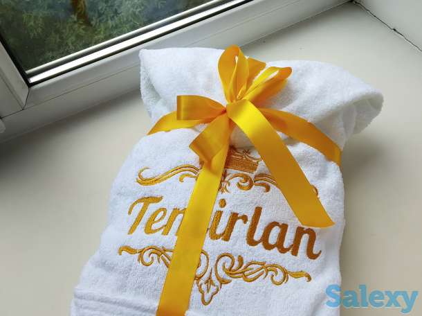 Именной махровый халат, фотография 4