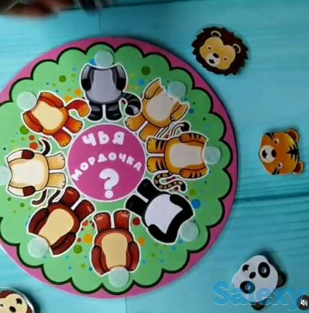 игры для детей на липучках от 3 лет инстаграм @igruli_u_yuli, фотография 1